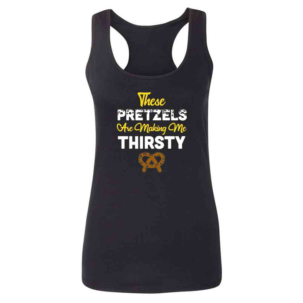 These Pretzels Are Making Me Thirsty Funny 90s Womens Tee & Tank