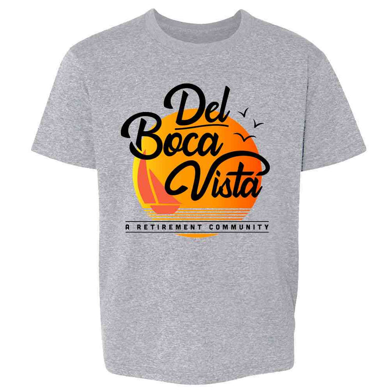 Del Boca Vista Retirement Community 90s Graphic Kids & Youth Tee
