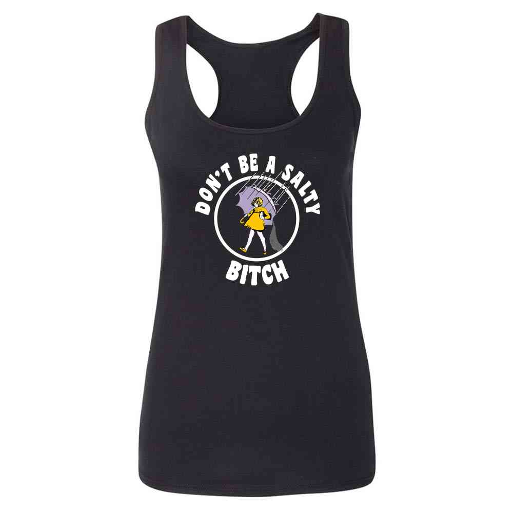 Dont Be a Salty B Funny Retro Vintage  Womens Tee & Tank