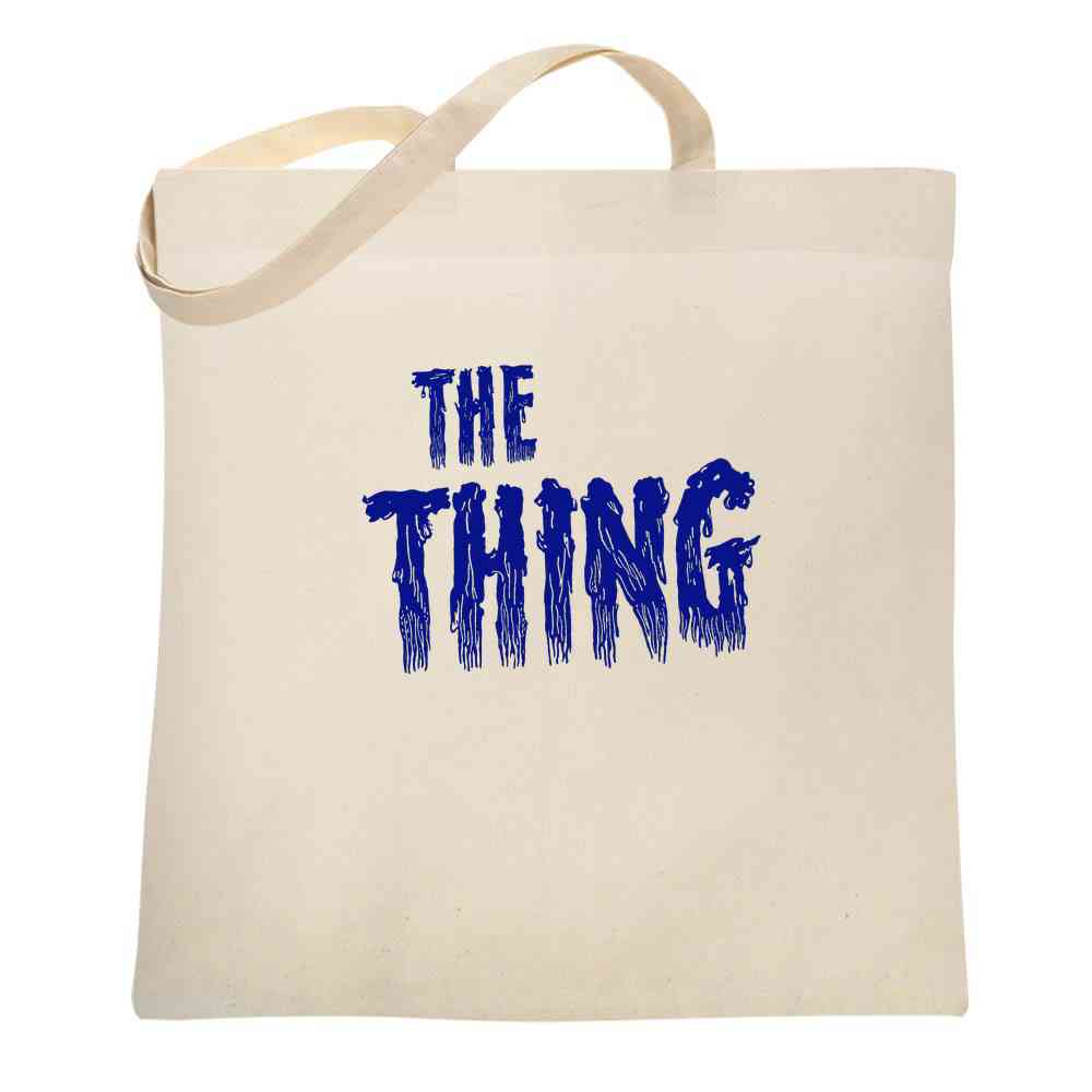 The Thing Retro Scary Horror SciFi Outpost 31 Tote Bag