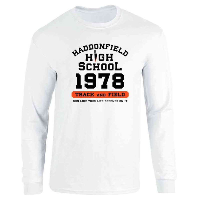 Haddonfield High School 1978 Track Horror Movie Long Sleeve