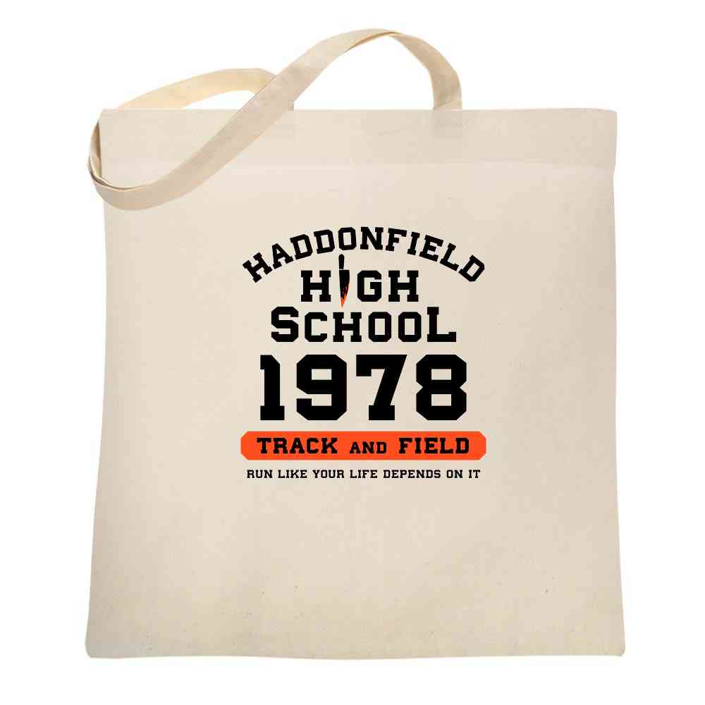 Haddonfield High School 1978 Track Horror Movie Tote Bag