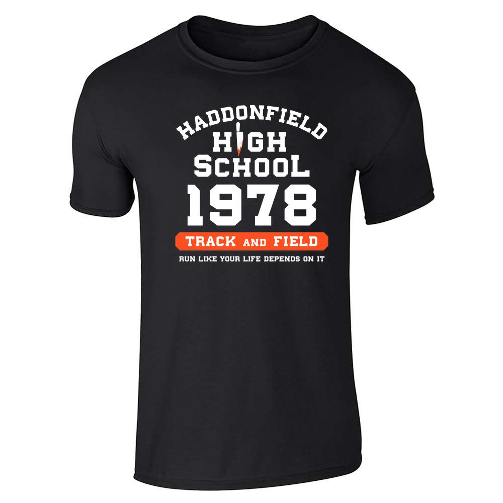 Haddonfield High School 1978 Track Horror Movie Unisex Tee