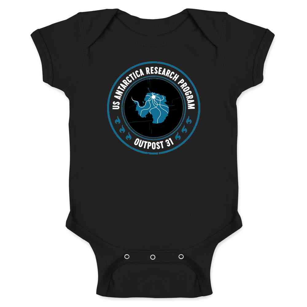 Outpost 31 US Antarctica Research 80s Movie Baby Bodysuit