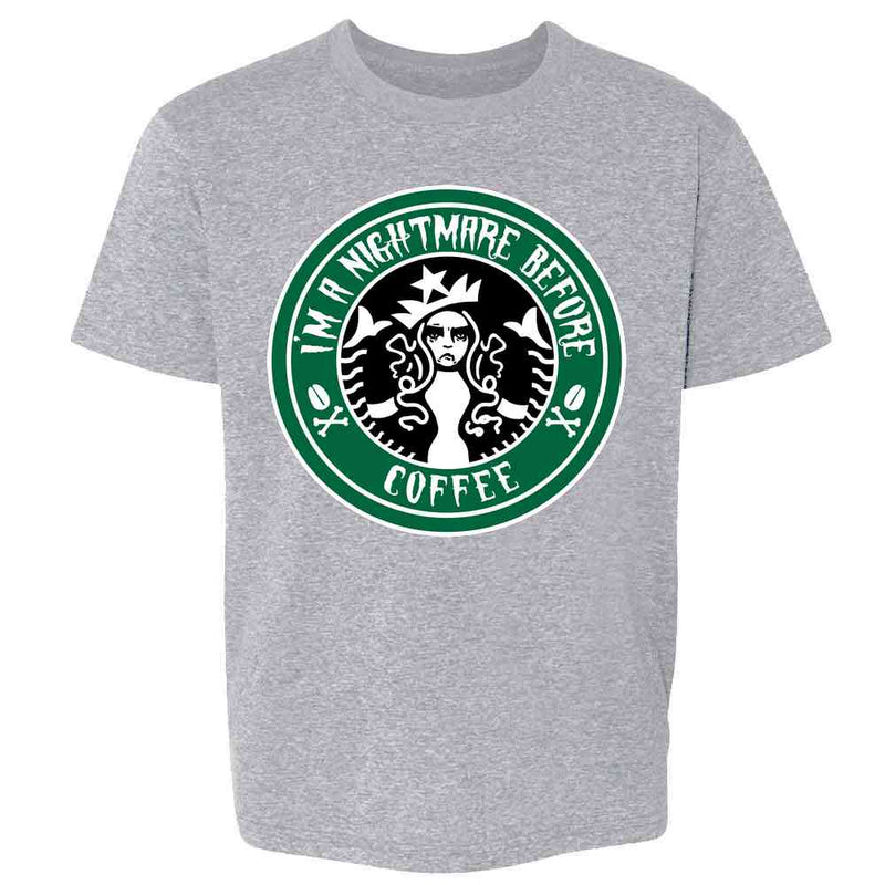 Im a Nightmare Before Coffee Funny Caffeine Kids & Youth Tee