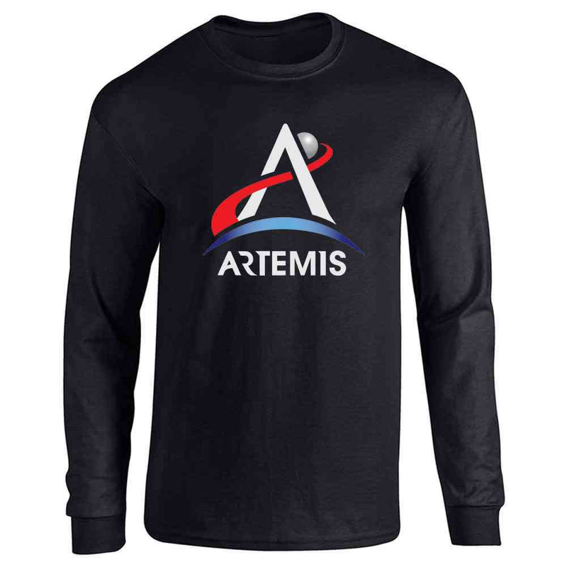 NASA Artemis Program Emblem Moon Mars Long Sleeve