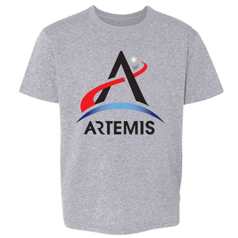 NASA Artemis Program Emblem Moon Mars Kids & Youth Tee