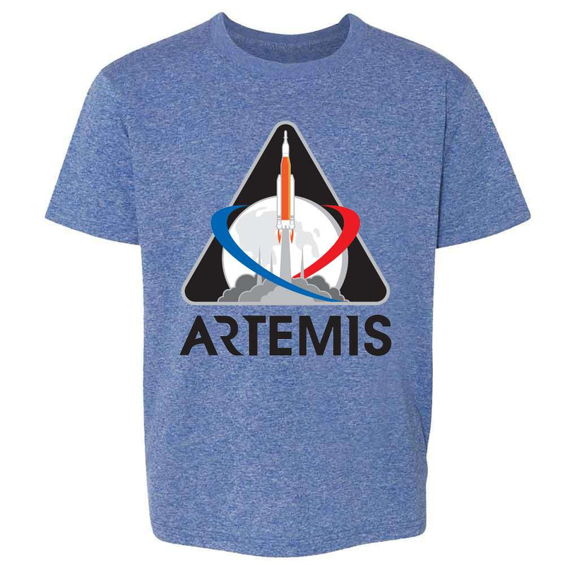 NASA Artemis Program Mission 1 Patch Moon Kids & Youth Tee