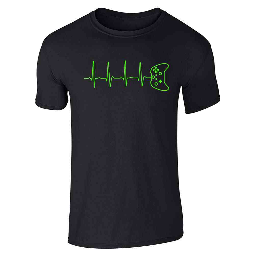 Gamer Heartbeat XB Video Game Controller Gift Unisex Tee