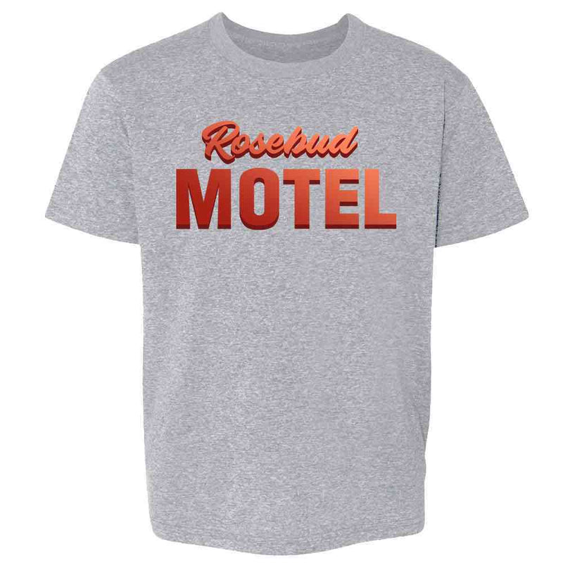 Rosebud Motel Logo Retro Funny Rose Family Kids & Youth Tee