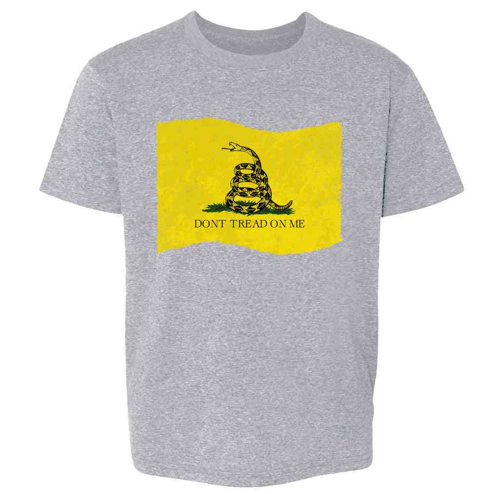 Dont Tread On Me Gadsden Flag USA Vintage Style Kids & Youth Tee
