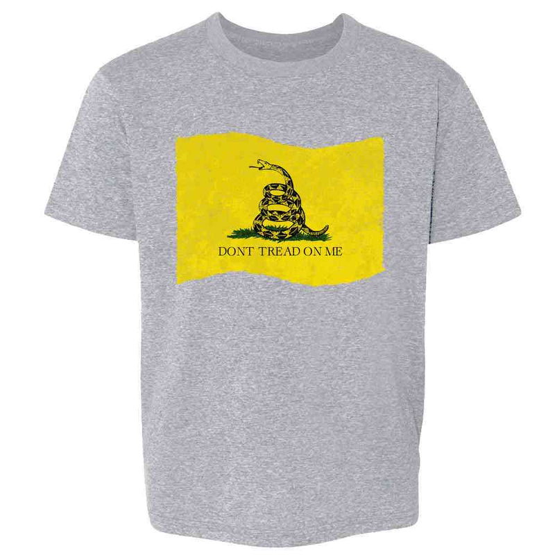 Dont Tread On Me Gadsden Flag USA Vintage Style Kids & Youth Tee