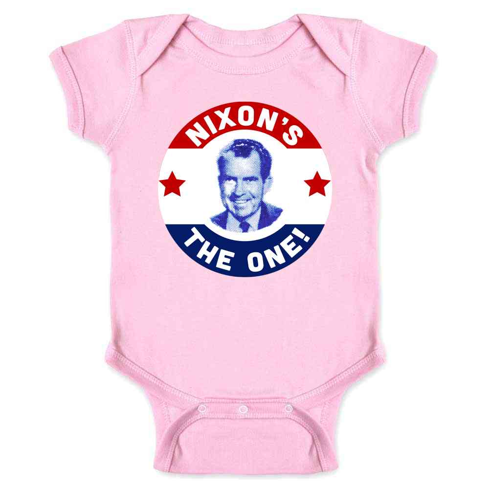 Richard Nixons The One Vintage President Campaign Baby Bodysuit