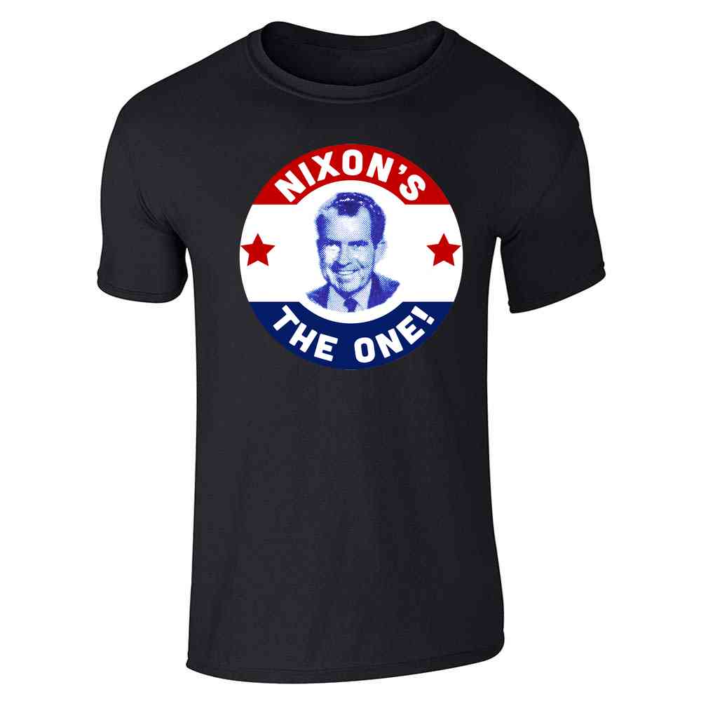 Richard Nixons The One Vintage President Campaign Unisex Tee