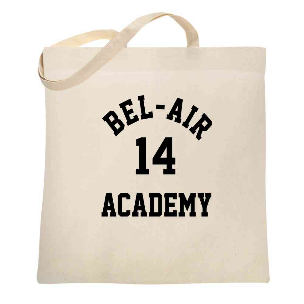 Bel-Air Academy Retro 90s TV Basketball Tote Bag