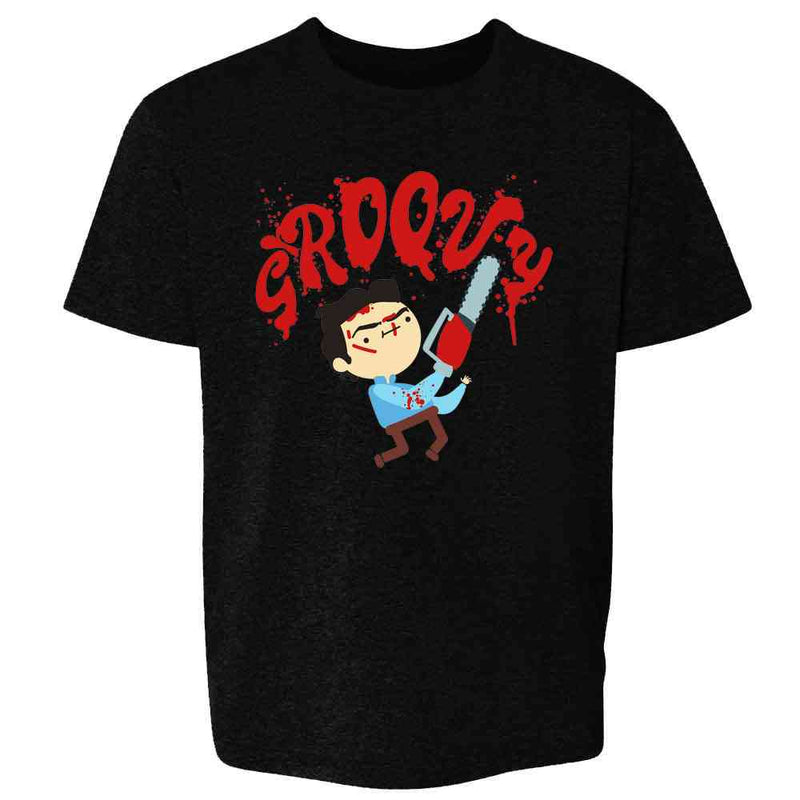 Groovy Ash Cute Funny Horror Cartoon Kids & Youth Tee