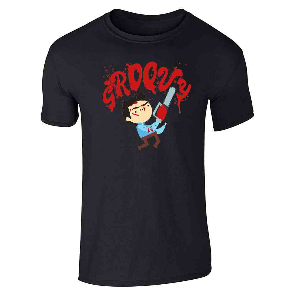 Groovy Ash Cute Funny Horror Cartoon Unisex Tee