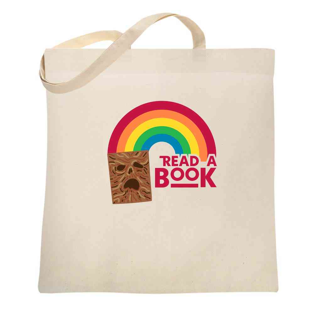 Read A Book Necronomicon Rainbow Funny Horror  Tote Bag