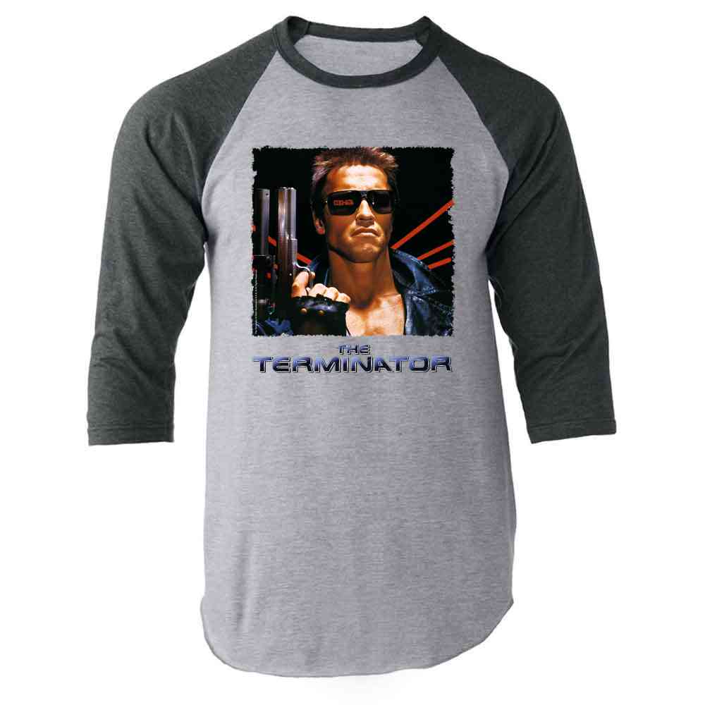The Terminator Key Art Retro Action Movie Unisex Tee – Gotham Gifts ...