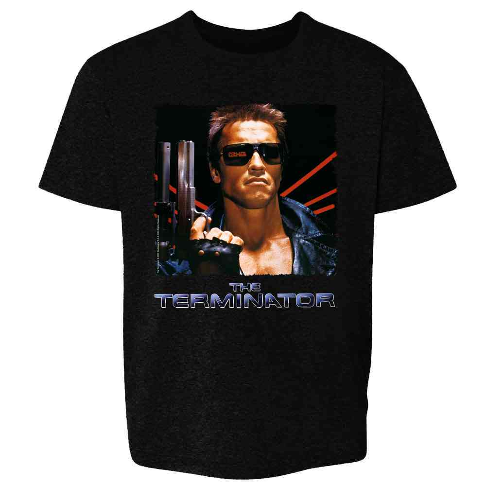 The Terminator Key Art Retro Action Movie Kids & Youth Tee