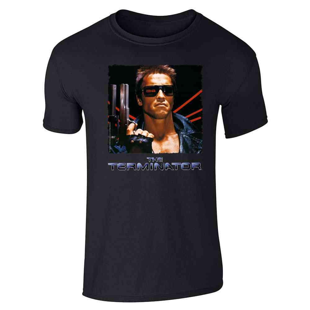 The Terminator Key Art Retro Action Movie Unisex Tee