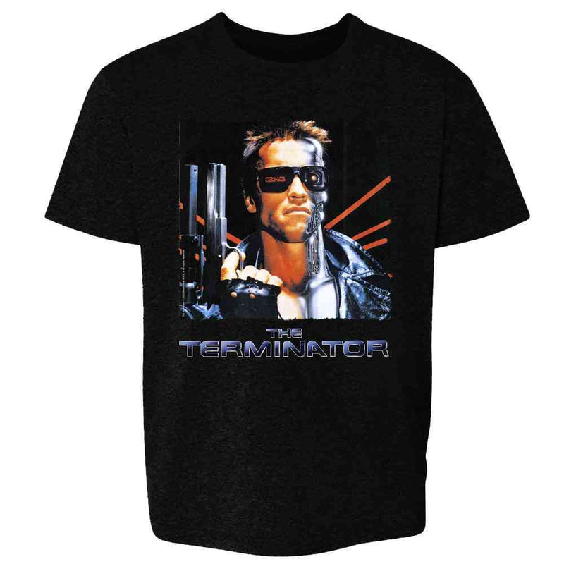 The Terminator Italian Key Art Cyborg Retro Movie Kids & Youth Tee