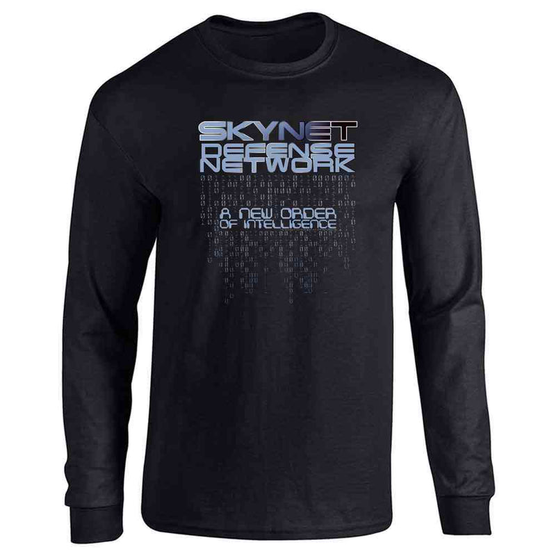 The Terminator Skynet Defense Network Code Long Sleeve