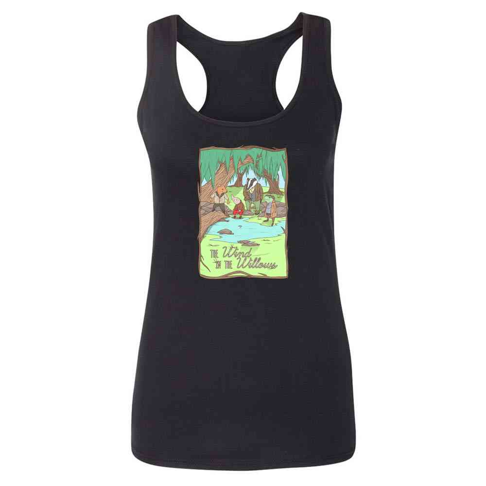The Wind In the Willows Kenneth Grahame Book Art  Womens Tee & Tank