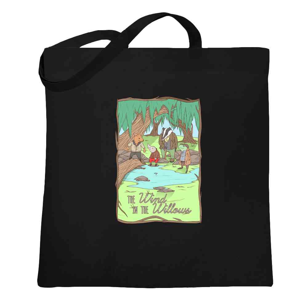 The Wind In the Willows Kenneth Grahame Book Art  Tote Bag