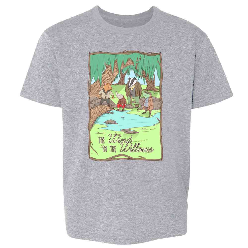 The Wind In the Willows Kenneth Grahame Book Art  Kids & Youth Tee