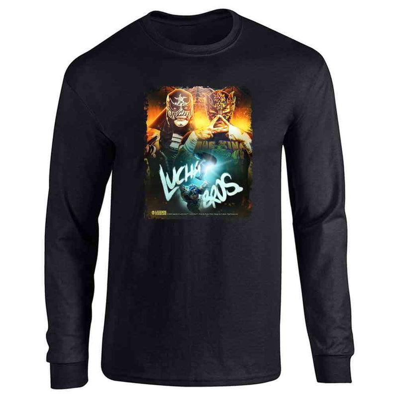 Lucha Bros Penta Zero M Rey Fenix Lucha Libre Long Sleeve