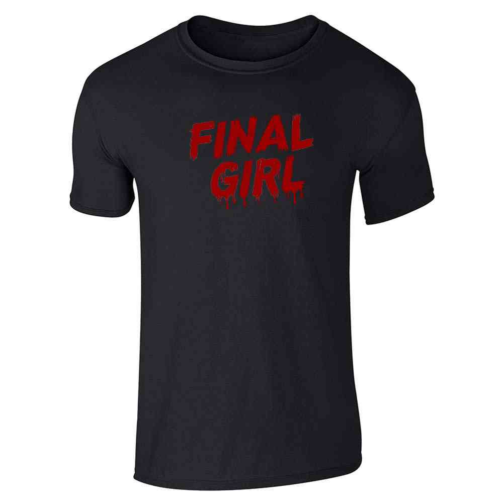 Final Girl Horror Movie Meme Trope Halloween  Unisex Tee