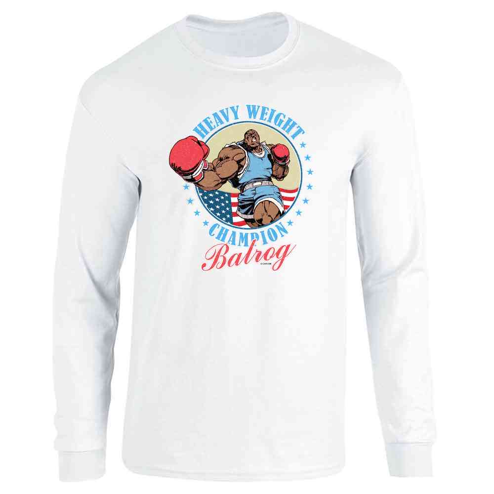 Street Fighter Balrog Heavyweight Champion Boxing Long Sleeve