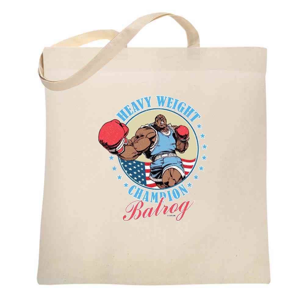 Street Fighter Balrog Heavyweight Champion Boxing Tote Bag