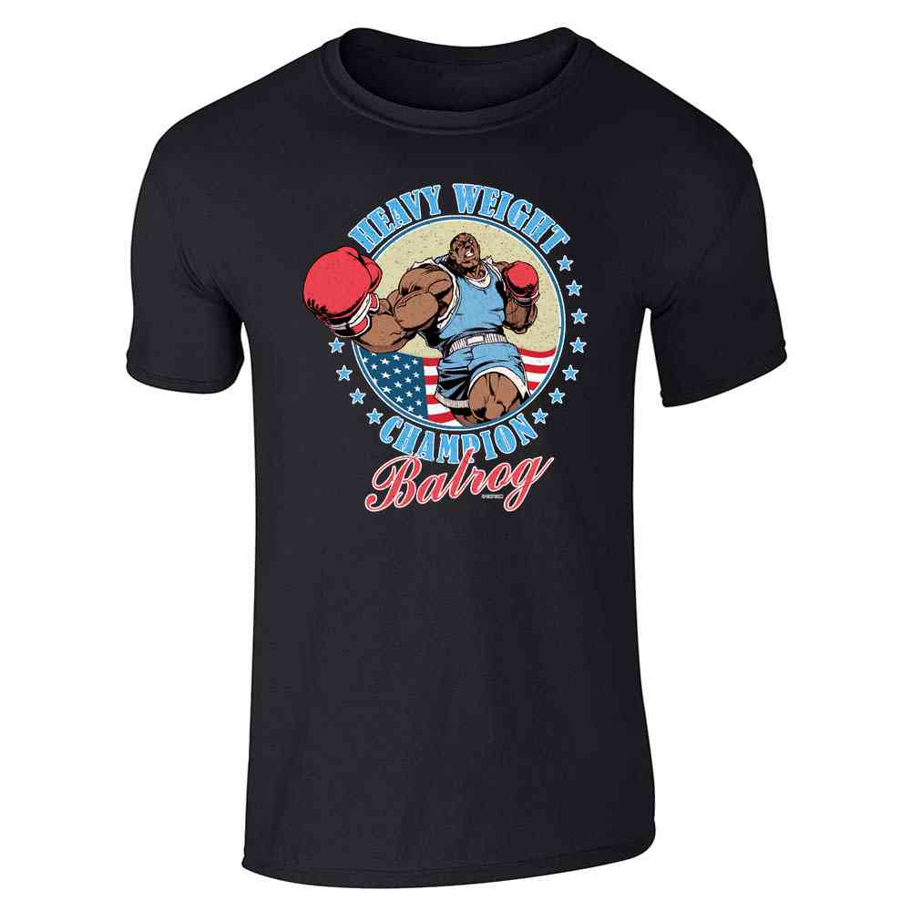 Street Fighter Balrog Heavyweight Champion Boxing Unisex Tee