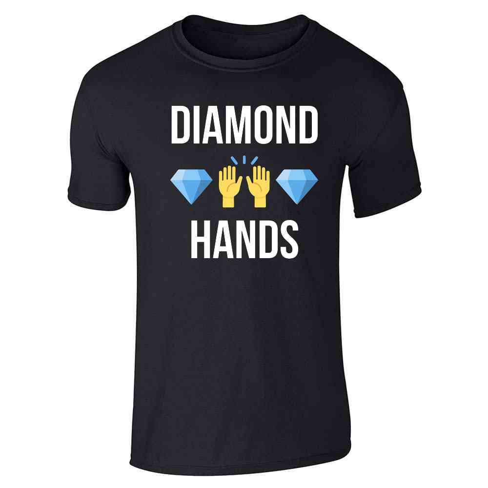 Diamond Hands Hold The Line Stock Market Meme Unisex Tee