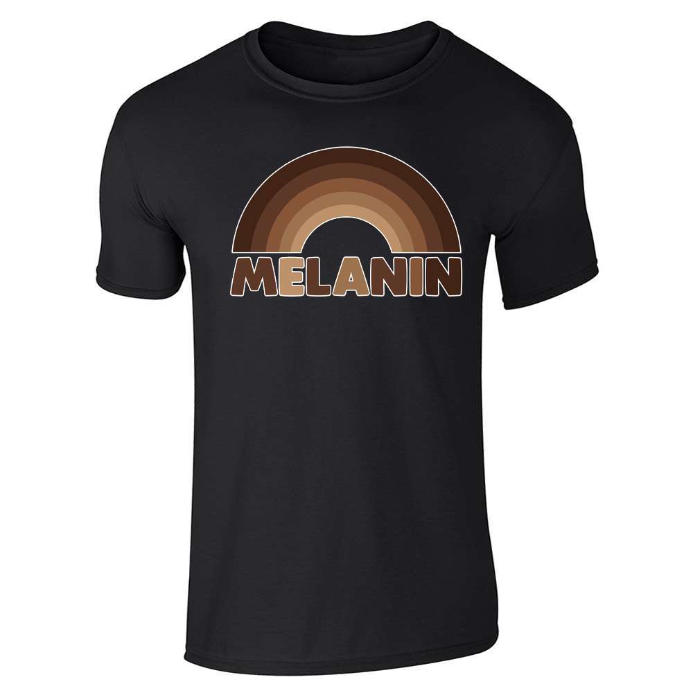 Melanin Rainbow Black History Pride BHM BLM Unisex Tee