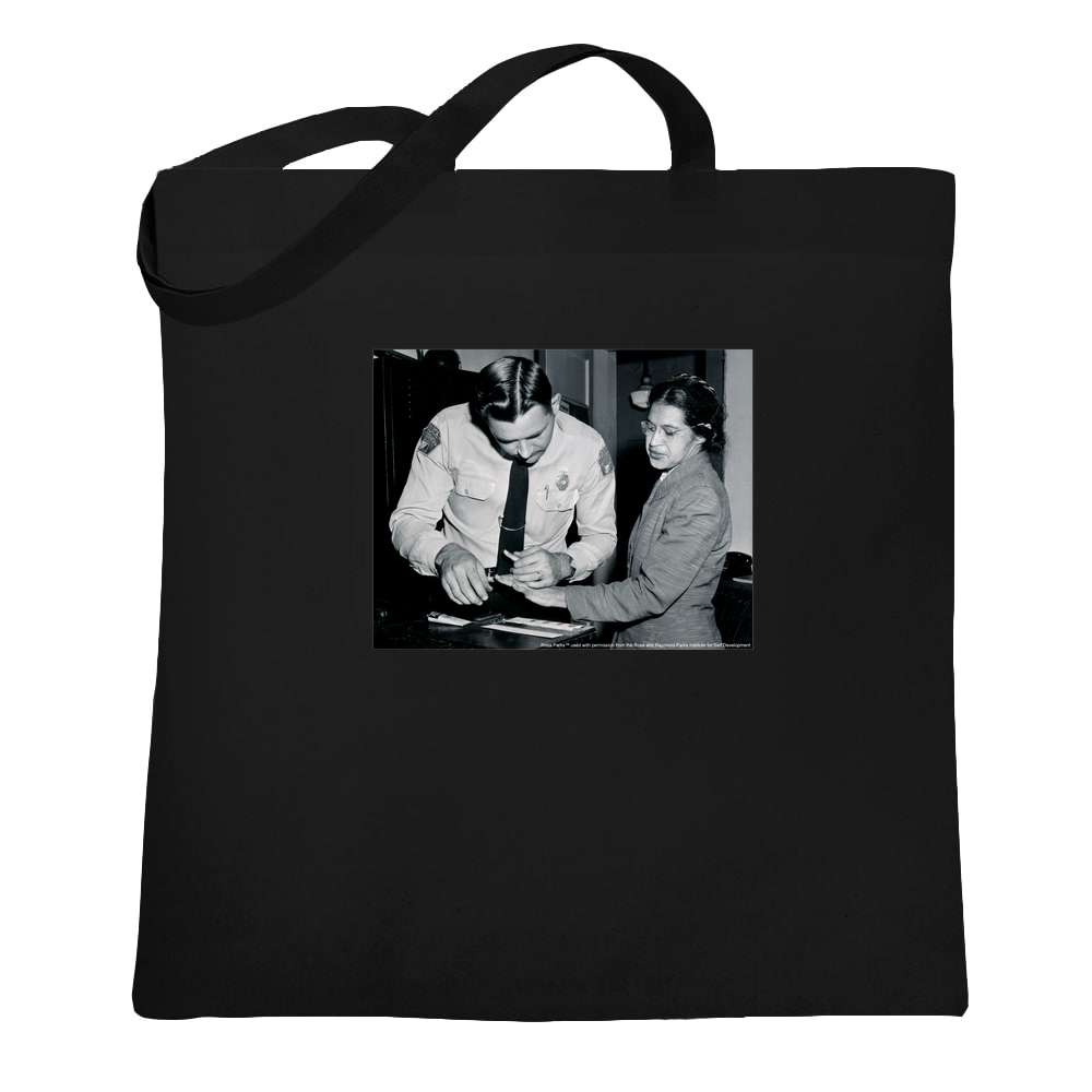 Rosa Parks Fingerprinting Mugshot Civil Rights BLM Tote Bag ...