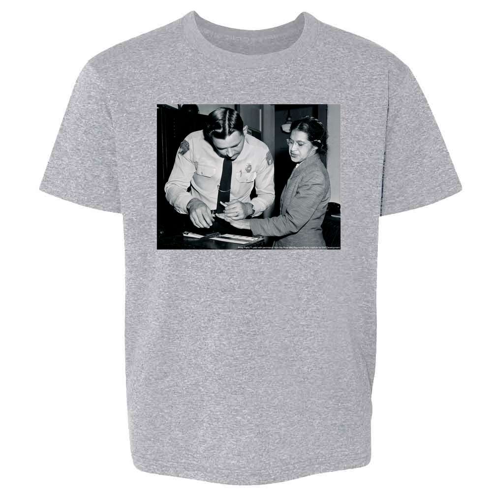 Rosa Parks Fingerprinting Mugshot Civil Rights BLM Kids & Youth Tee ...