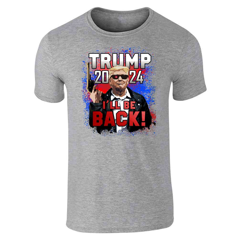 Donald Trump 2024 MAGA Reagan Support T-Shirt – USA Made Cotton Crew Neck – OneWayTshirts
