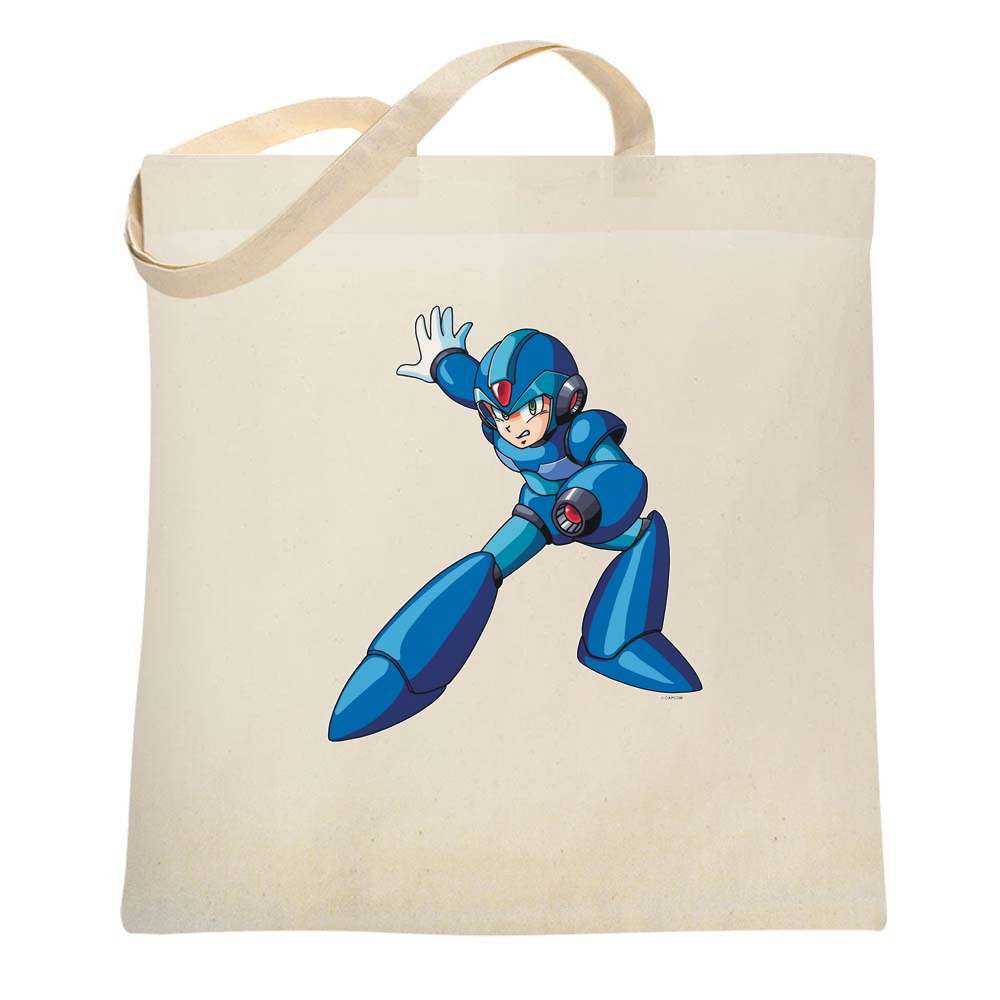 Mega Man X Base Armor Megaman Video Gaming Tote Bag