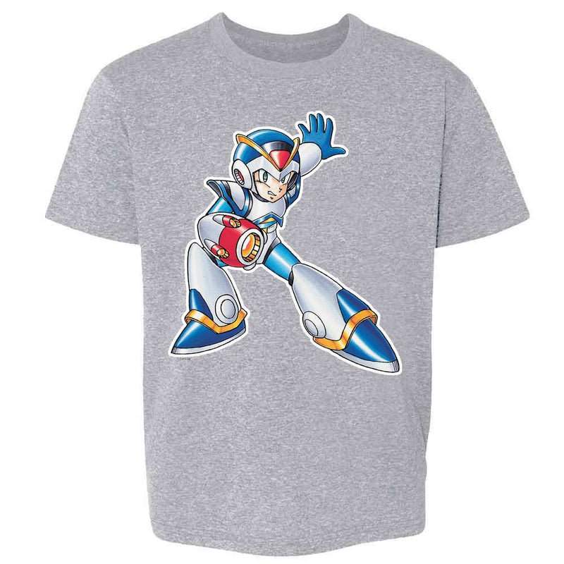 Mega Man X Full Armor Megaman Video Gaming Kids & Youth Tee