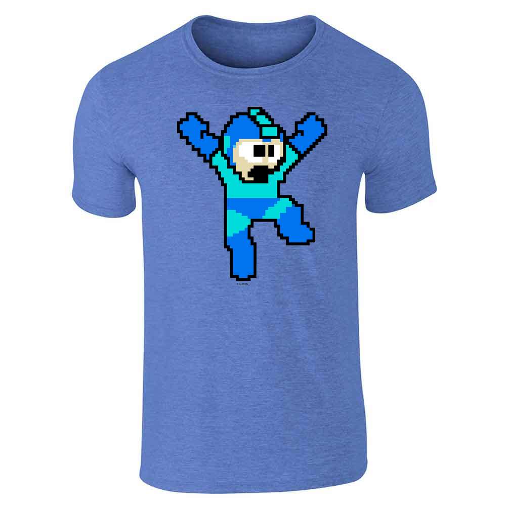 Mega Man 8 Bit Retro Jump Megaman Video Gaming Unisex Tee – Gotham