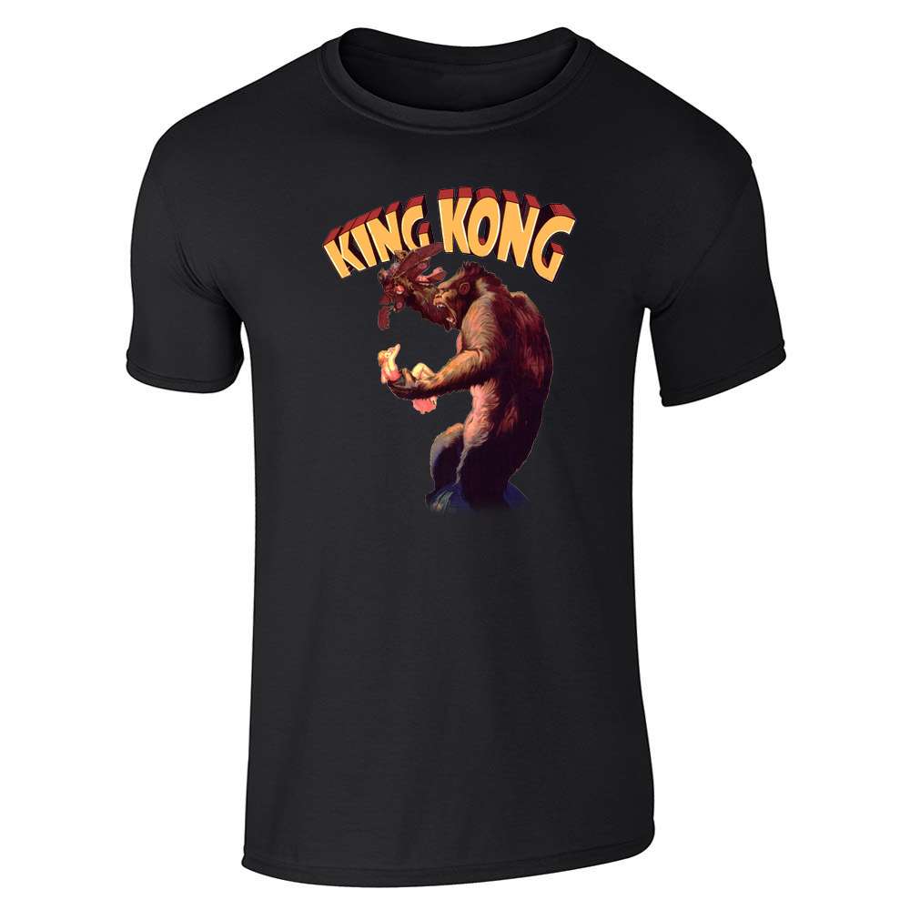 King Kong Movie Poster Vintage Retro Monster Unisex Tee