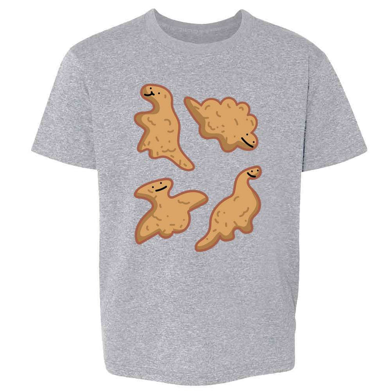 Kawaii Dino Nuggies Chicken Nuggets Funny Cute Kids & Youth Tee