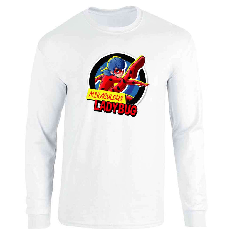 Miraculous Ladybug and Cat Noir Merch Hero Graphic Long Sleeve