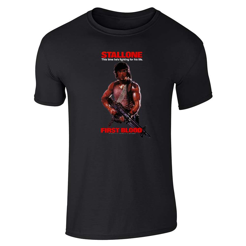 Rambo First Blood Stallone 80s Movie  Unisex Tee