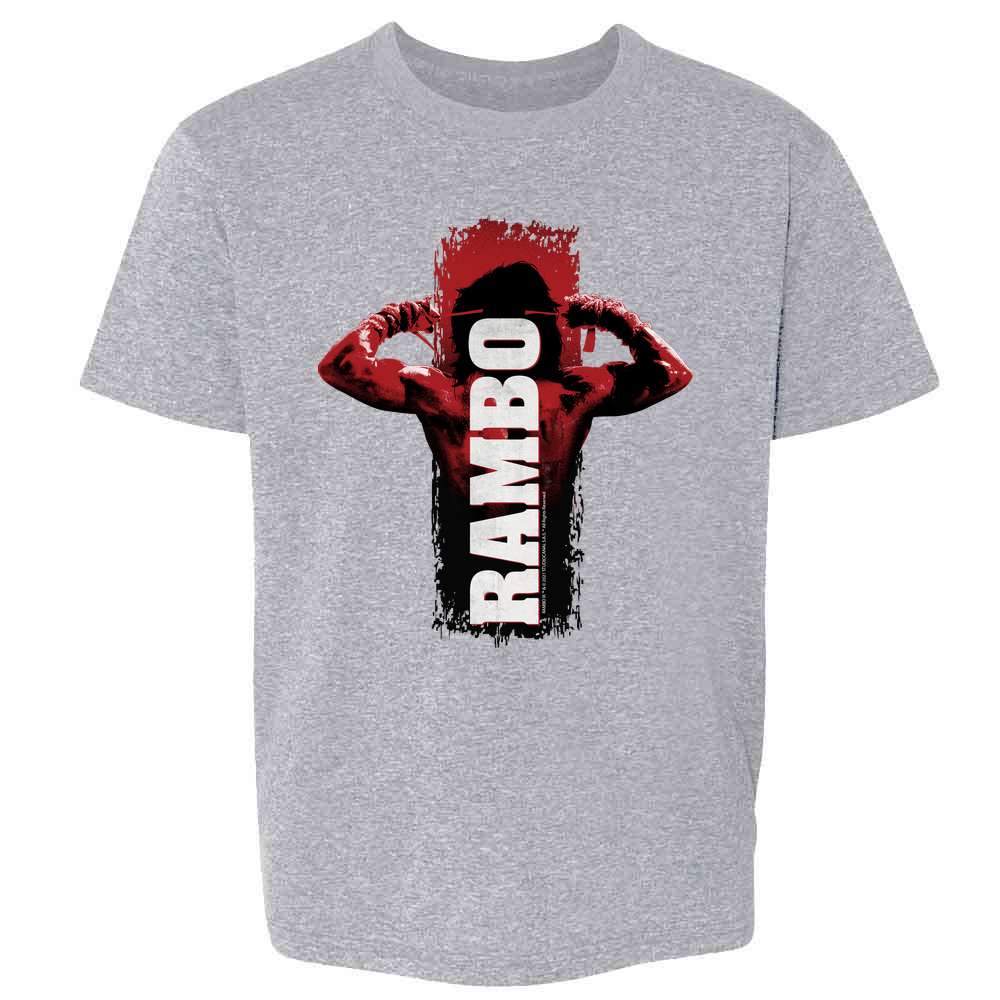 Rambo Back Tying Headband 80s Action Movie Kids & Youth Tee