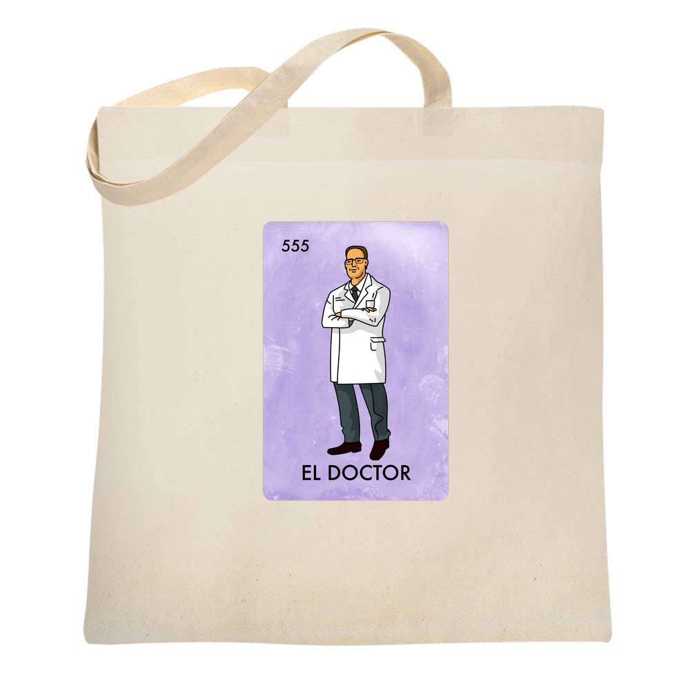 Doctor Hero El Doctor Mexican Lottery Gift Tote Bag