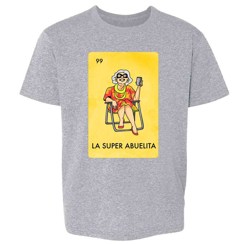La Super Abuelita Abuela Grandma Mexican Lottery Kids & Youth Tee